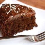 Chocolate pulpy frosting