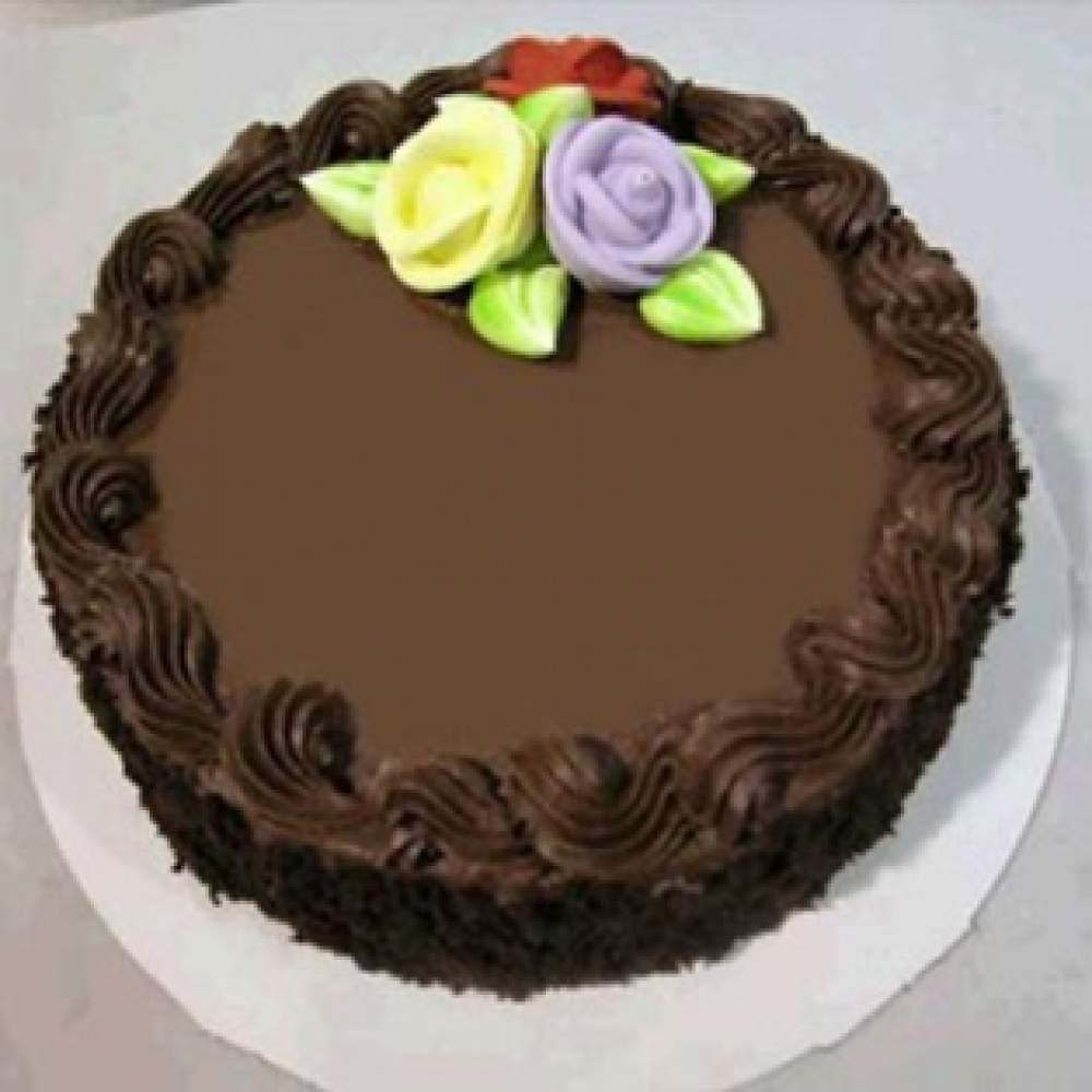 Min 1Kg - Freshly Chocolate Truffle Cake - round shape cake - SKUCAK105 -  Online Gifts Delivery in Dubai UAE