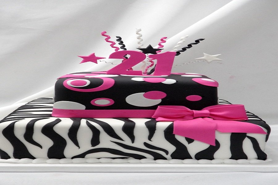 Zebra Cake for Erika