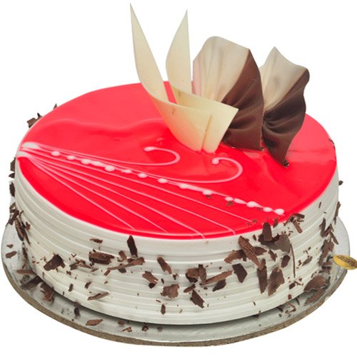 Black Forest Round Shaped Cake Half Kgs