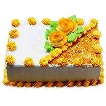 Rectrangular Butterscotch Cake