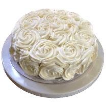 White Rose Pineapple Cake