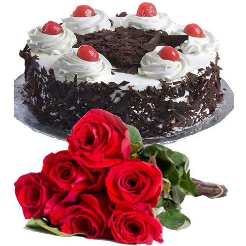 black-forest-cake-in-round-6-roses