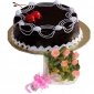 cherry-on-chocolate-cake-6-pink-roses thumb