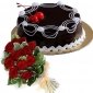 cherry-on-chocolate-cake-12-red-roses thumb