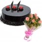 chocolate-cream-cake-6-pink-roses thumb