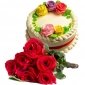creamy-vanilla-cake-6-roses thumb