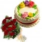 creamy-vanilla-cake-12-roses thumb