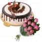 divine-black-forest-cake-12-pink-roses thumb