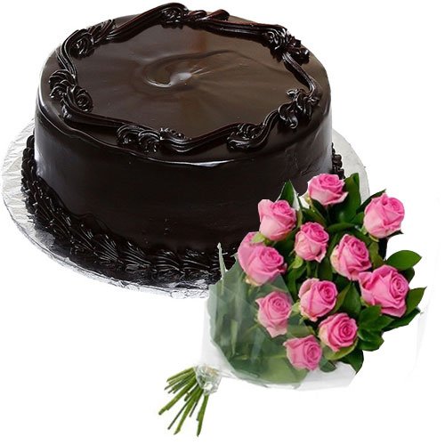 frosty-chocolate-cake-12-pink-roses