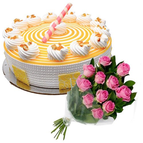 sapid-butter-scotch-cake-12-pink-roses