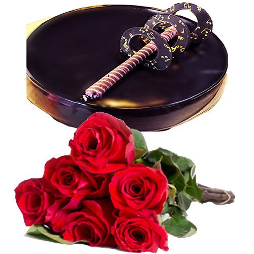 truffle-chocolate-cake-6-roses