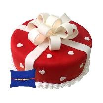 Rakhi Gift Hamper Cake