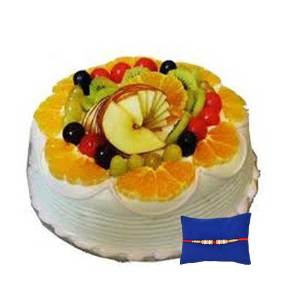 fruit-cake-with-rakhi