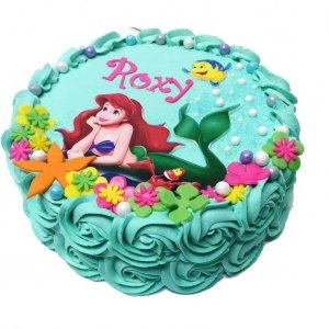 Rose Mermaid Cake