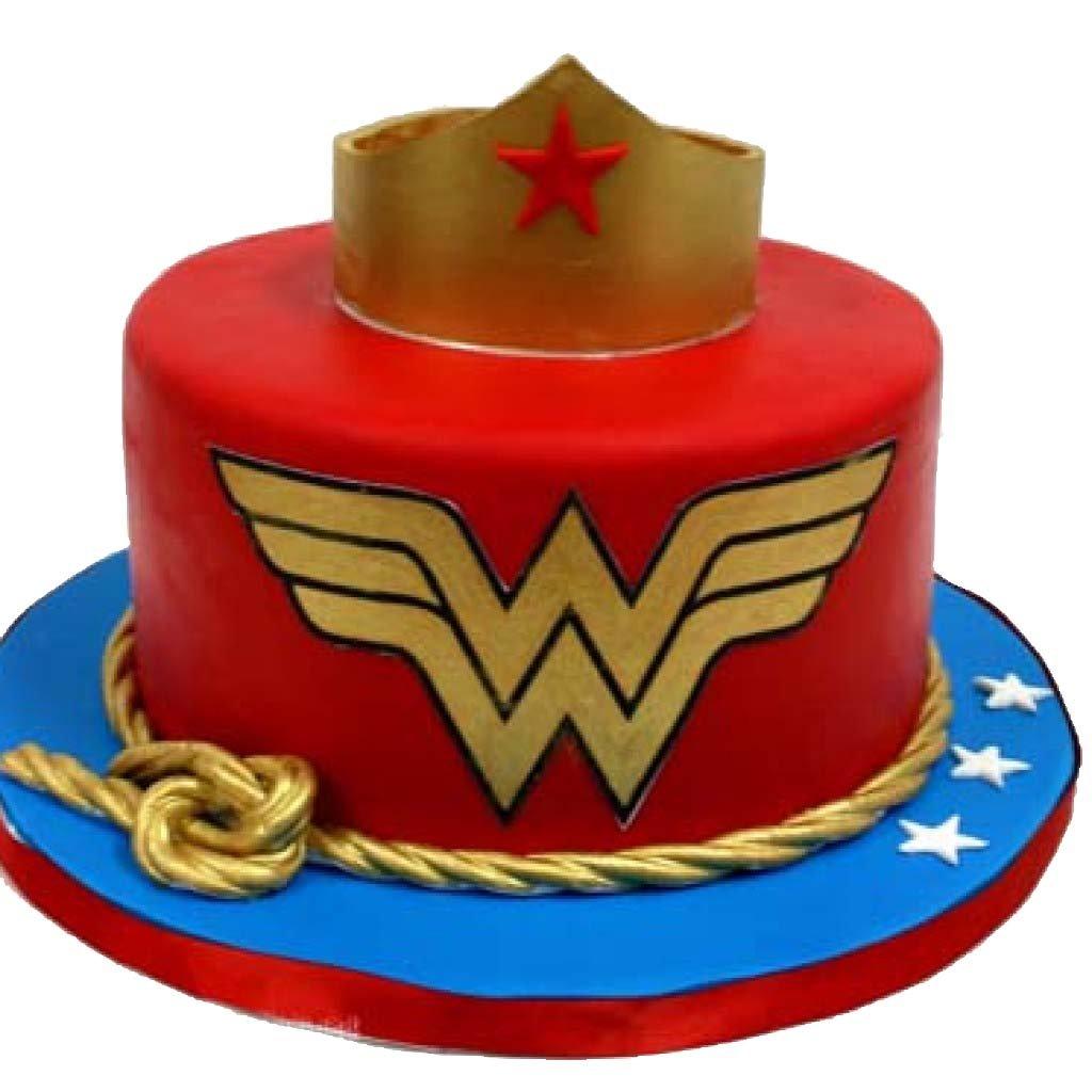 Superhero Fondant Birthday Cake - B0324 – Circo's Pastry Shop