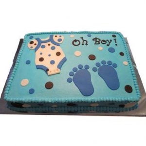 Baby Boy Welcome Cake