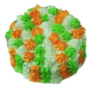 Eggless Republic Day Flag Premium Flavoured Cake by CakeZone | Gift Premium  Cakes Online | Buy Now