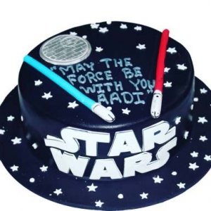 Starwars Fondant Cake