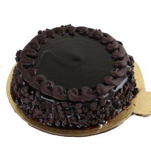Dark Chocochip Truffle Cake